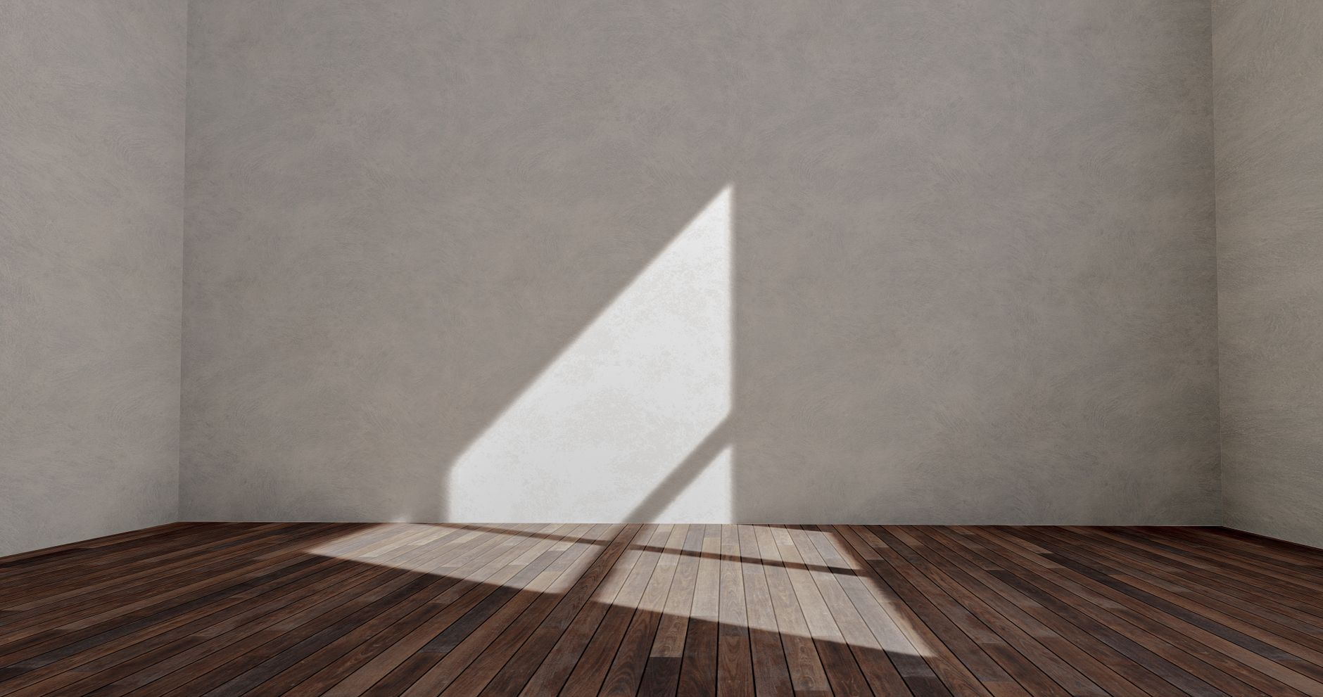 Pecan hardwood floor in sunlit room